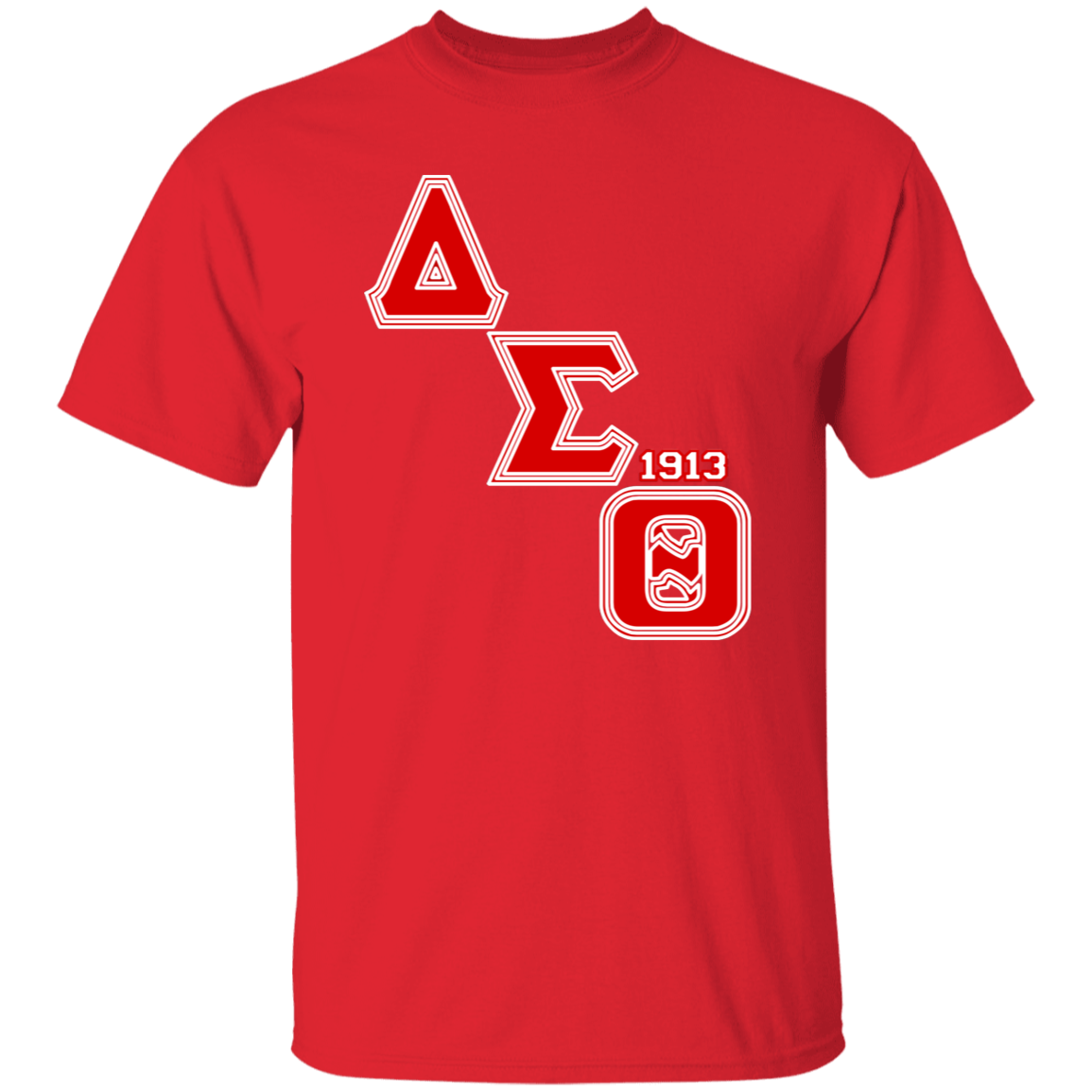 Delta Sigma Theta T-Shirt Paraphernalia Screen Printed Unisex