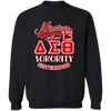 Delta Sigma Theta Sweatshirt Paraphernalia Screen Printed Unisex