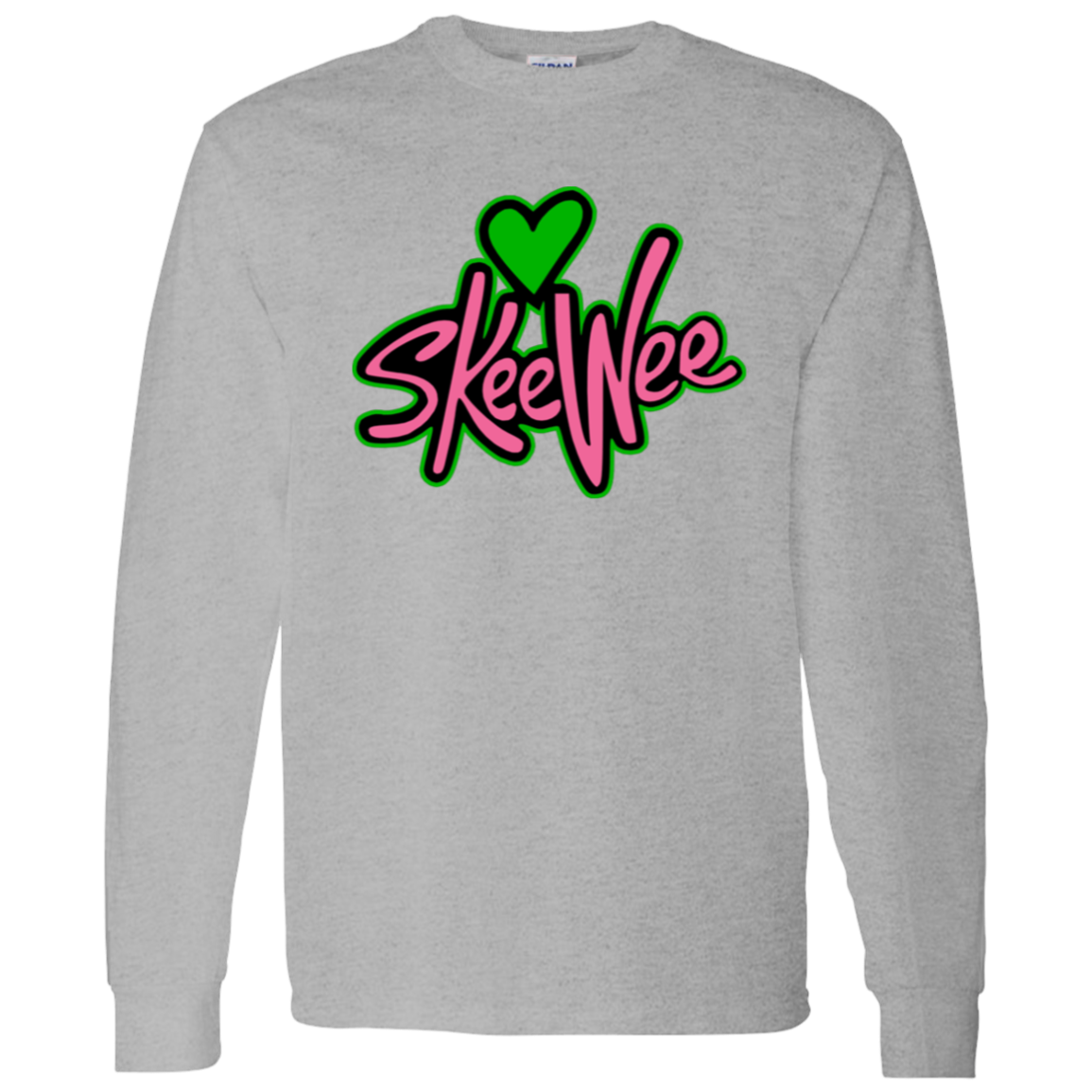 Alpha Kappa Alpha Screen Printed Long Sleeve