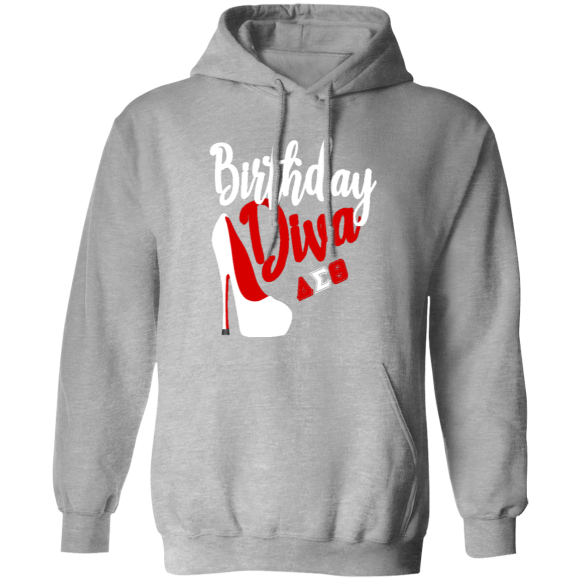 Delta Sigma Theta Hoodie Paraphernalia Screen Printed Unisex