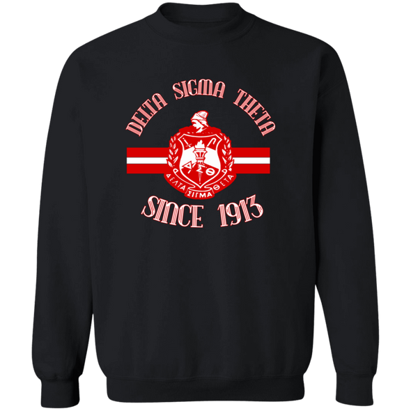 Delta Sigma Theta Sweatshirt Paraphernalia Screen Printed Unisex