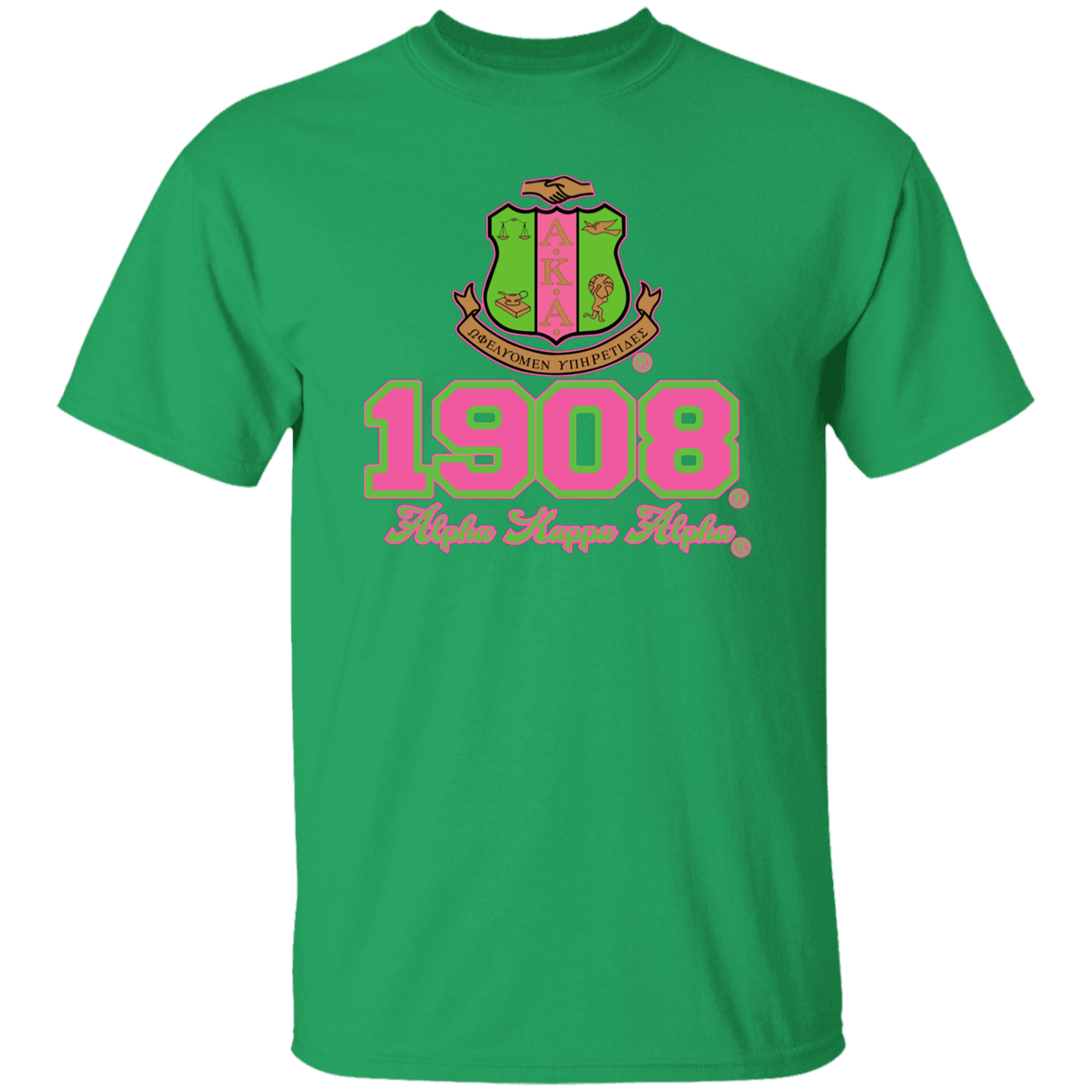 Alpha Kappa Alpha Screen Printed T-Shirt