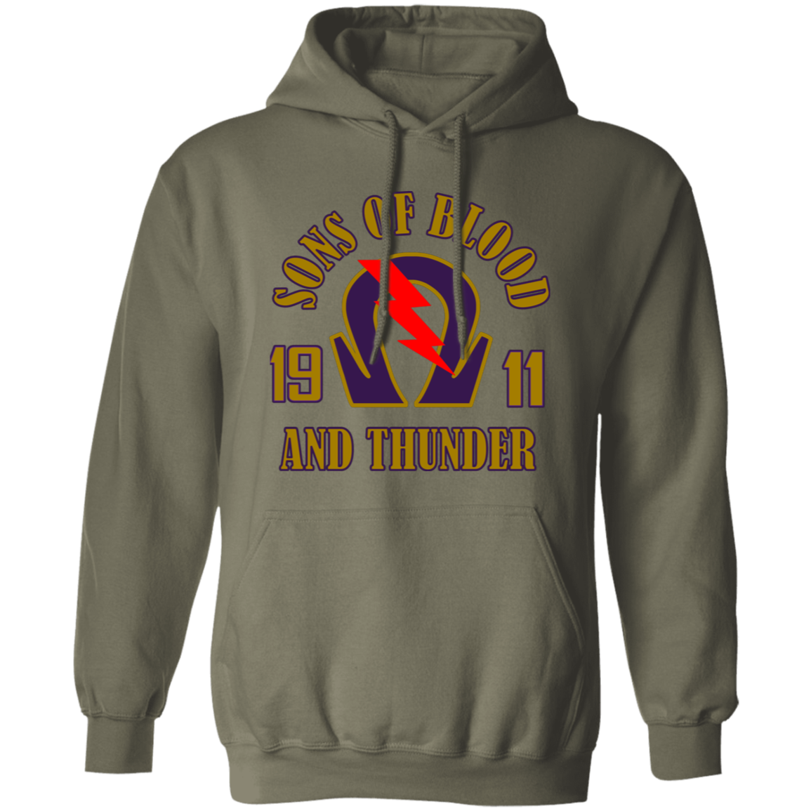 Omega Psi Phi Fraternity Hoodie