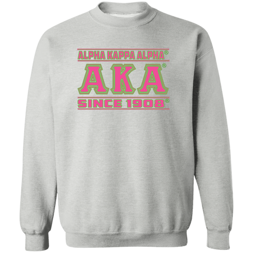 Alpha Kappa Alpha Crewneck Pullover Sweatshirt