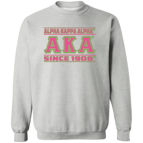 Alpha Kappa Alpha Crewneck Pullover Sweatshirt