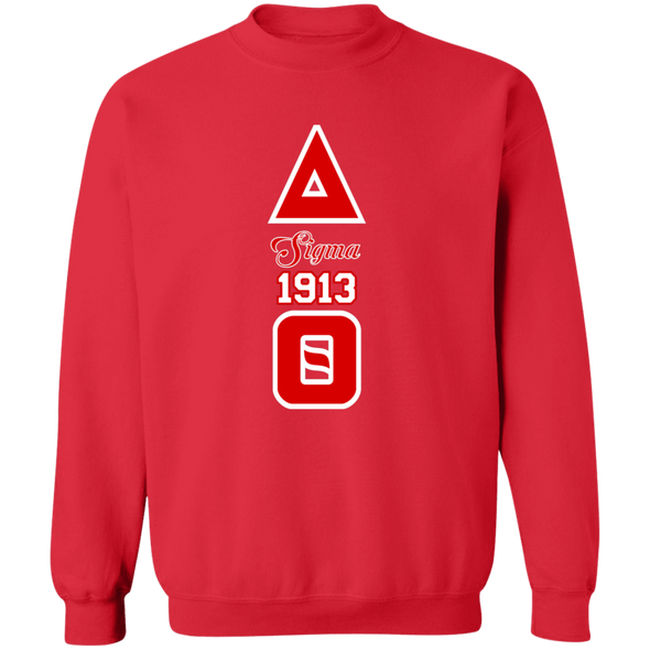Delta Sigma Theta Sweatshirt Paraphernalia Screen Printed Unisex