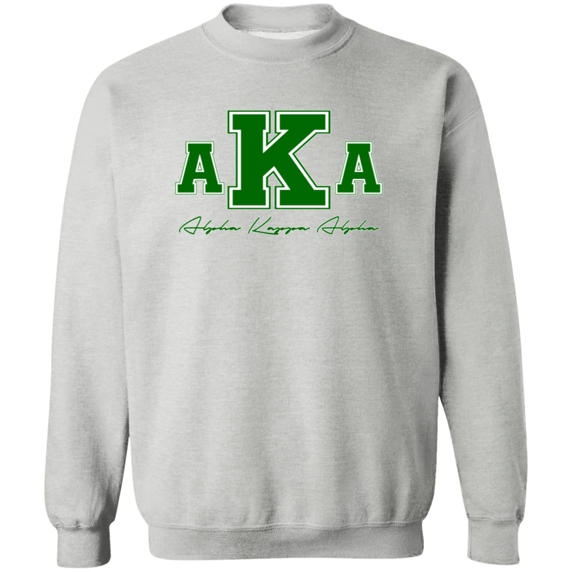 Alpha Kappa Alpha Screen Printed Crewneck Sweatshirt