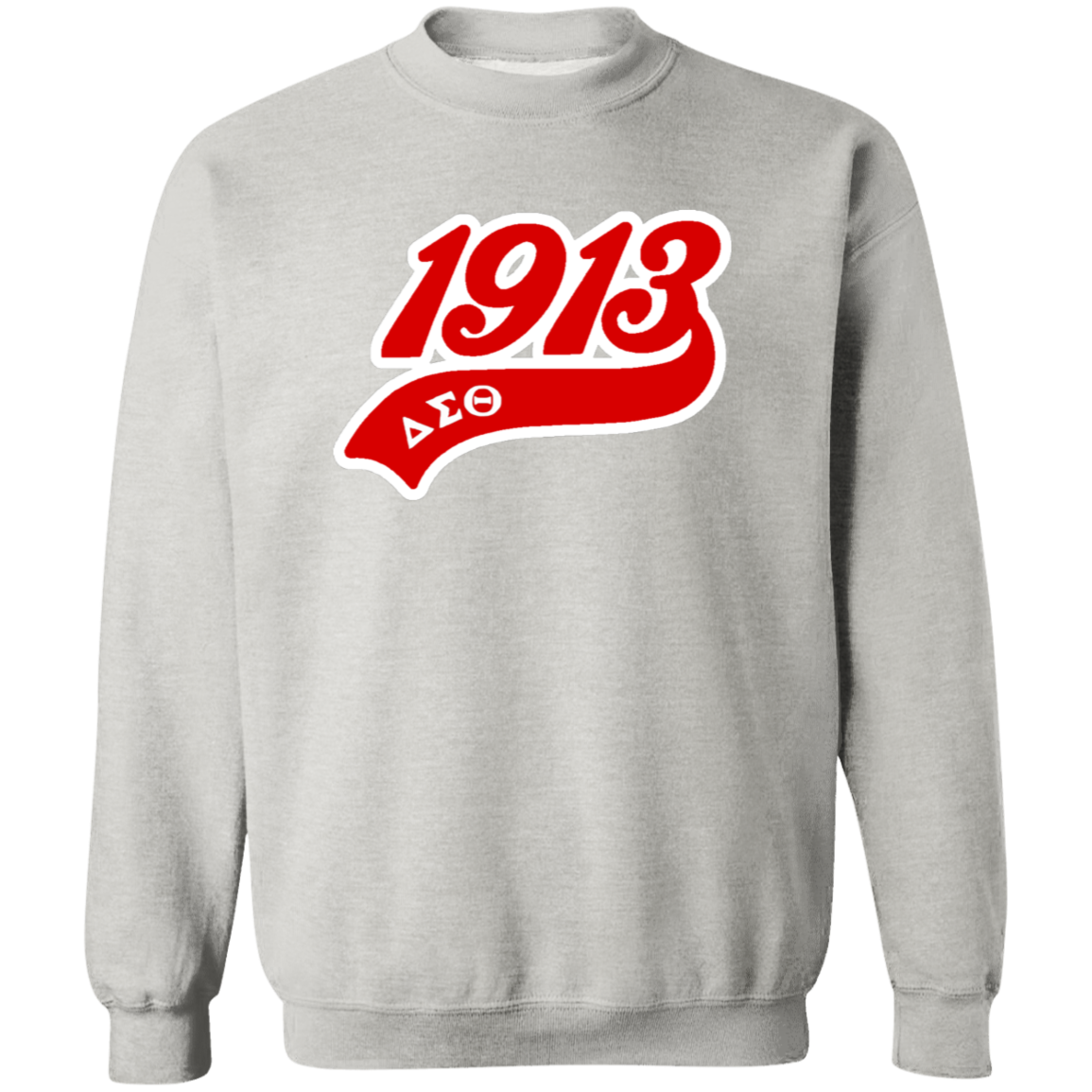 Delta Sigma Theta Sweatshirt Paraphernalia Screen Printed Unisex