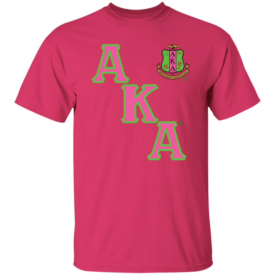 Alpha Kappa Alpha Screen Printed T-Shirt