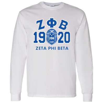 Zeta Phi Beta Sorority LS T-Shirt