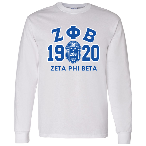 Zeta Phi Beta Sorority LS T-Shirt