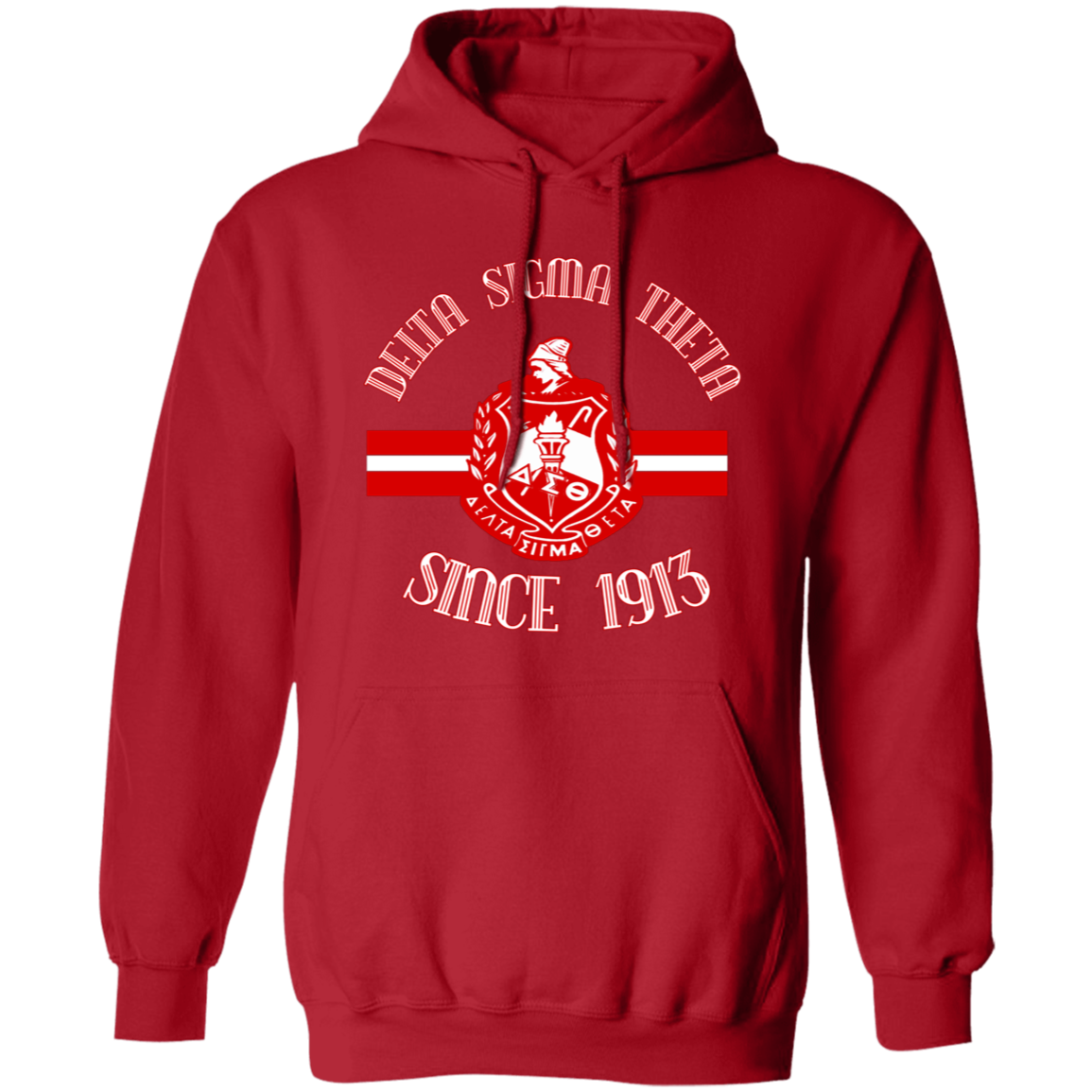 Delta Sigma Theta Hoodie Paraphernalia Screen Printed Unisex