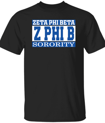 Zeta Phi Beta Sorority T-Shirt