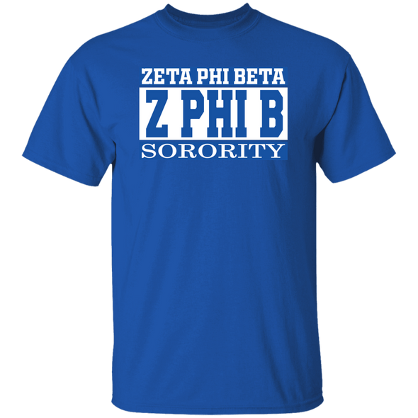 Zeta Phi Beta Sorority T-Shirt