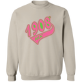 Alpha Kappa Alpha Screen Printed Crewneck Sweatshirt