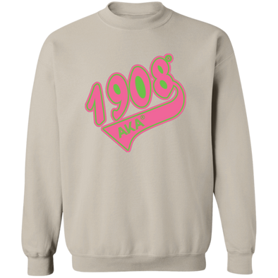 Alpha Kappa Alpha Screen Printed Crewneck Sweatshirt