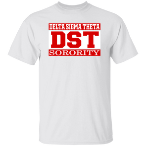 Delta Sigma Theta T-Shirt Paraphernalia Screen Printed Unisex