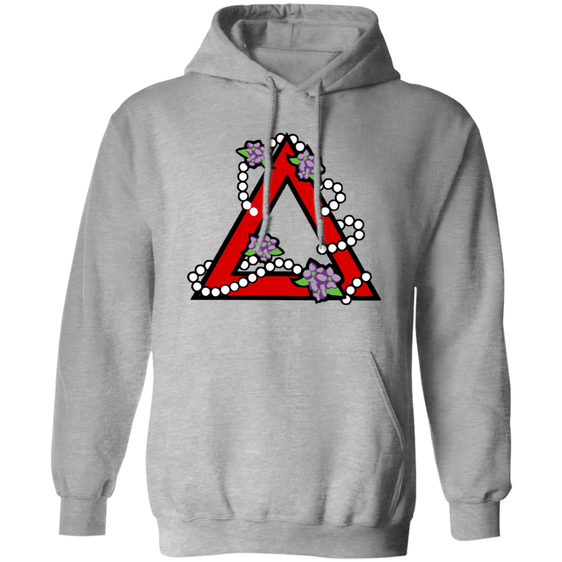 Delta Sigma Theta Hoodie Paraphernalia Screen Printed Unisex