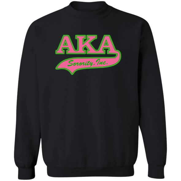 Alpha Kappa Alpha Screen Printed Crewneck Sweatshirt