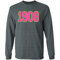 Alpha Kappa Alpha Screen Printed Long Sleeve