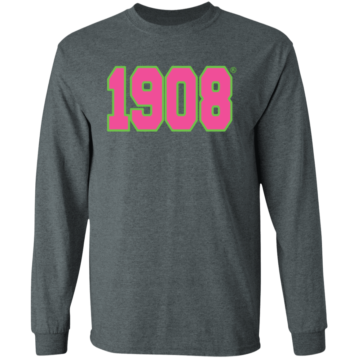 Alpha Kappa Alpha Screen Printed Long Sleeve