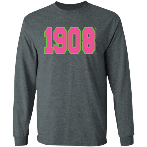 Alpha Kappa Alpha Screen Printed Long Sleeve
