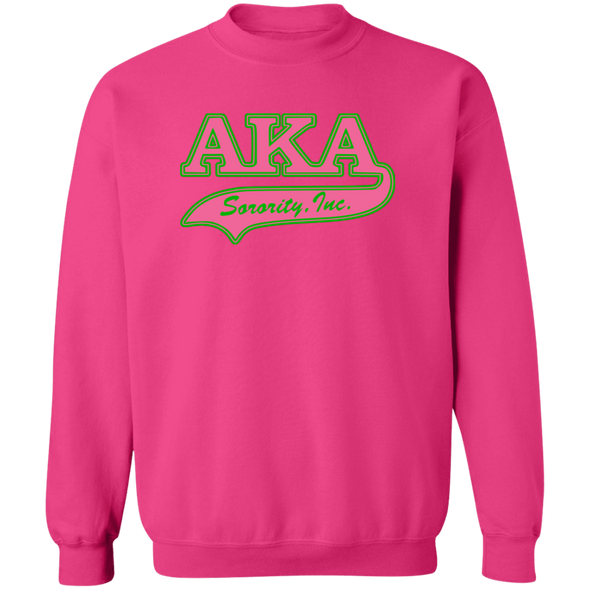 Alpha Kappa Alpha Screen Printed Crewneck Sweatshirt