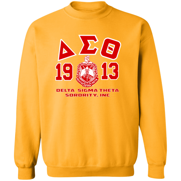 Delta Sigma Theta Sweatshirt Paraphernalia Screen Printed Unisex