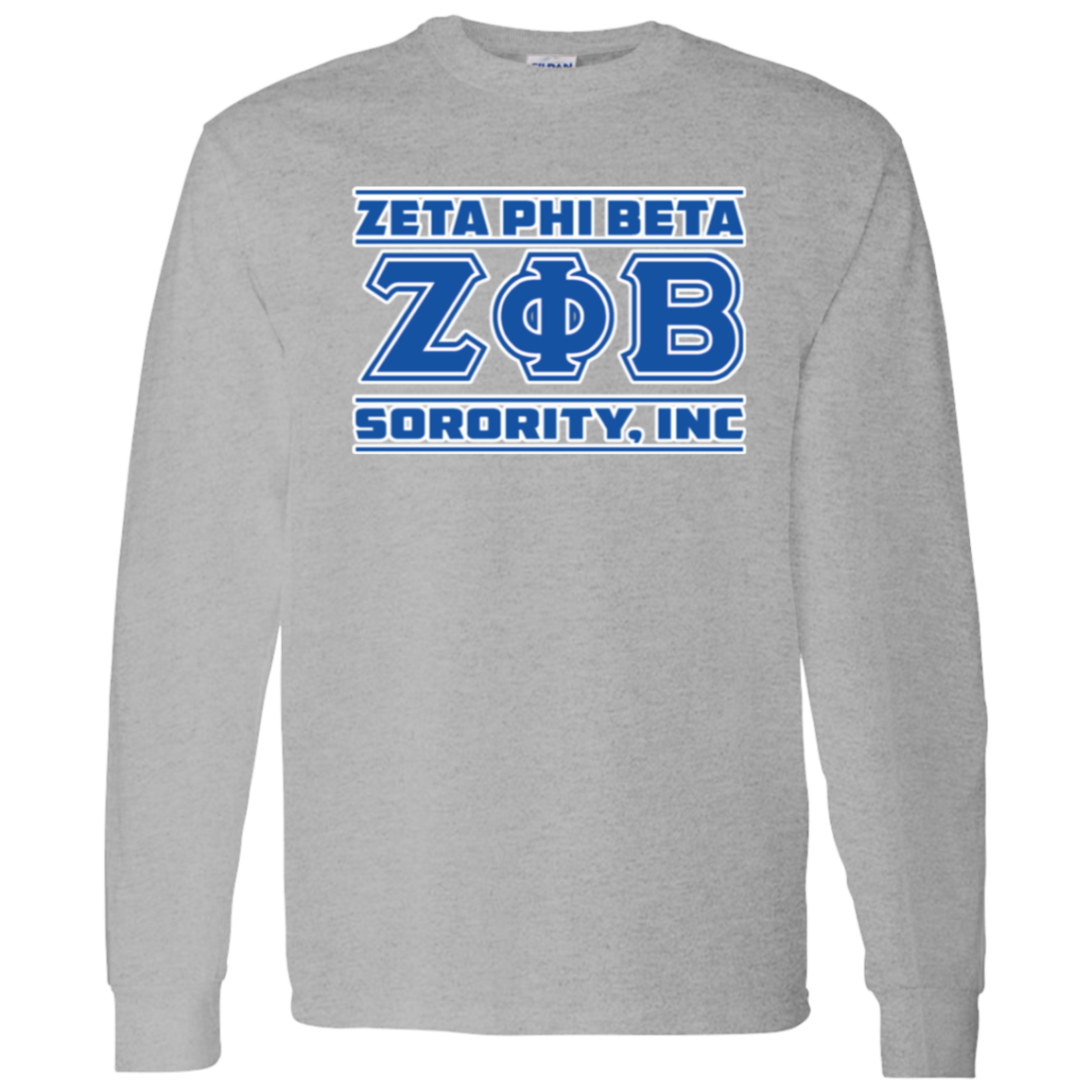 Zeta Phi Beta Sorority LS T-Shirt