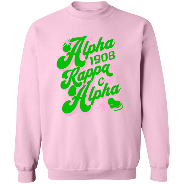 Alpha Kappa Alpha Crewneck Pullover Sweatshirt