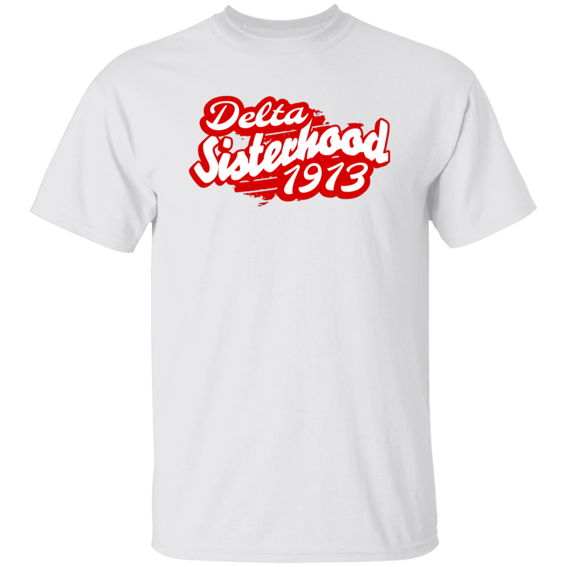 Delta Sigma Theta T-Shirt Paraphernalia Screen Printed Unisex