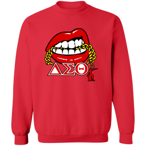 Delta Sigma Theta Sweatshirt Paraphernalia Screen Printed Unisex
