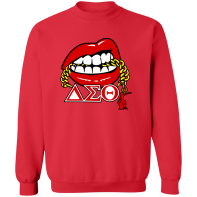Delta Sigma Theta Sweatshirt Paraphernalia Screen Printed Unisex