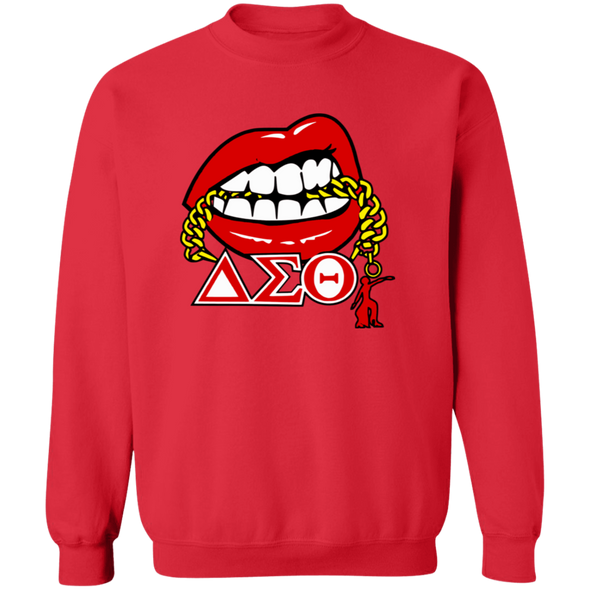 Delta Sigma Theta Sweatshirt Paraphernalia Screen Printed Unisex