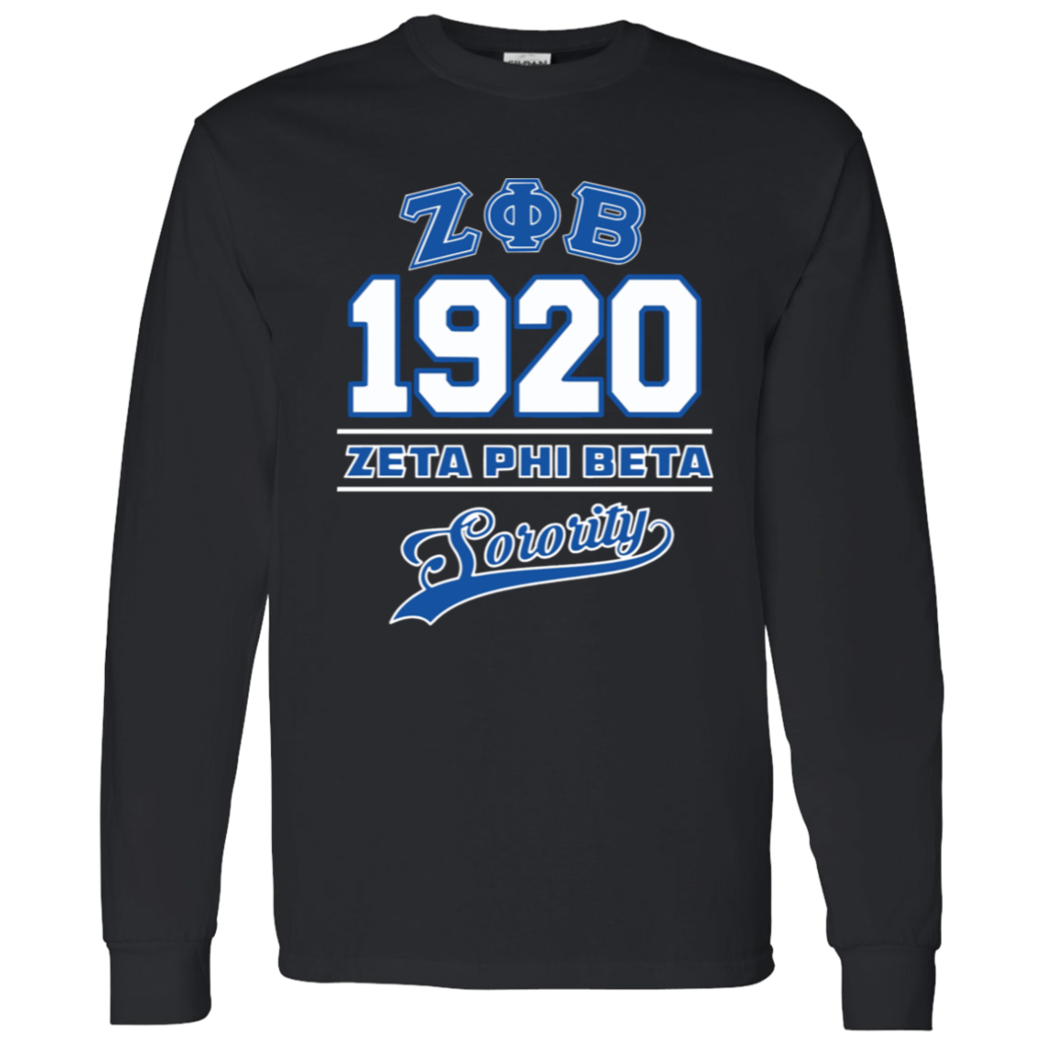 Zeta Phi Beta Sorority LS T-Shirt