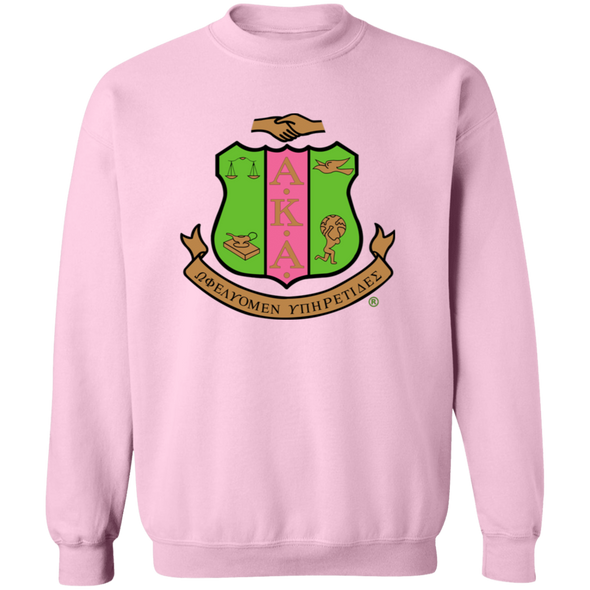 Alpha Kappa Alpha Screen Printed Crewneck Sweatshirt