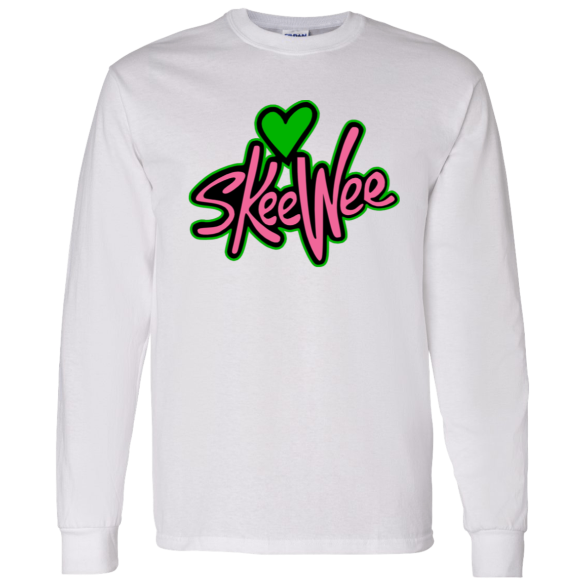 Alpha Kappa Alpha Screen Printed Long Sleeve