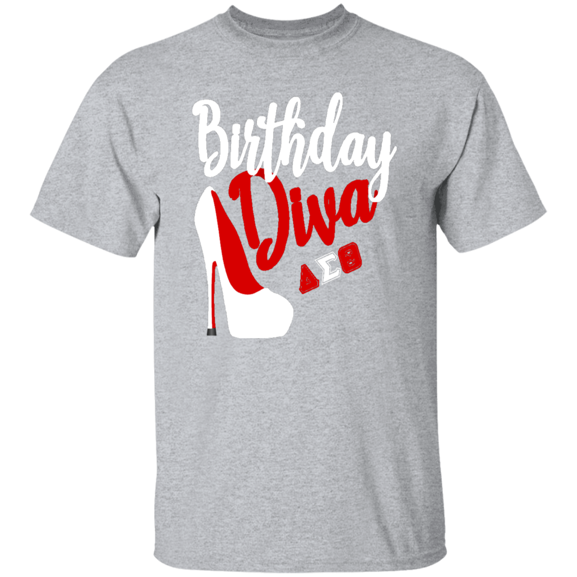 Delta Sigma Theta T-Shirt Paraphernalia Screen Printed Unisex