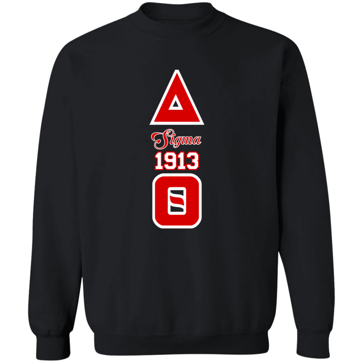 Delta Sigma Theta Sweatshirt Paraphernalia Screen Printed Unisex