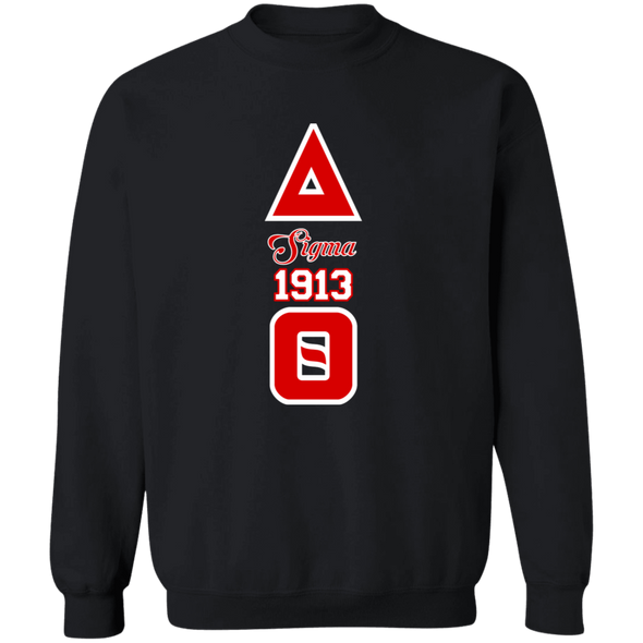 Delta Sigma Theta Sweatshirt Paraphernalia Screen Printed Unisex