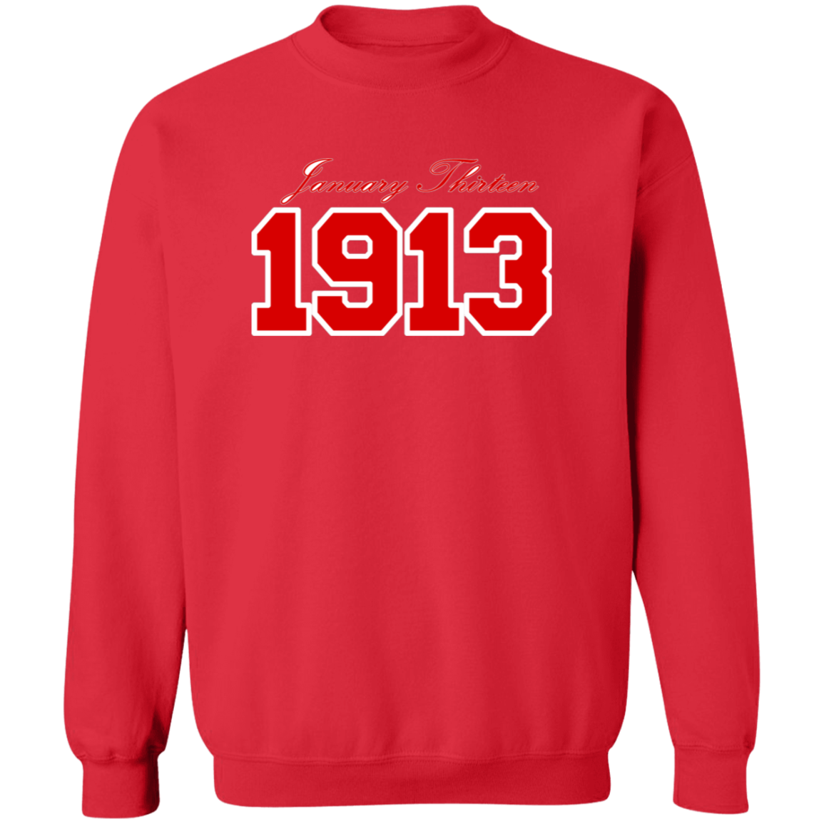 Delta Sigma Theta Sweatshirt Paraphernalia Screen Printed Unisex