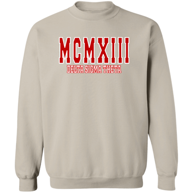 Delta Sigma Theta Sweatshirt Paraphernalia Screen Printed Unisex