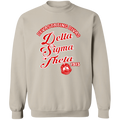 Delta Sigma Theta Sweatshirt Paraphernalia Screen Printed Unisex