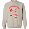 Delta Sigma Theta Sweatshirt Paraphernalia Screen Printed Unisex
