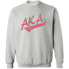 Alpha Kappa Alpha Screen Printed Crewneck Sweatshirt
