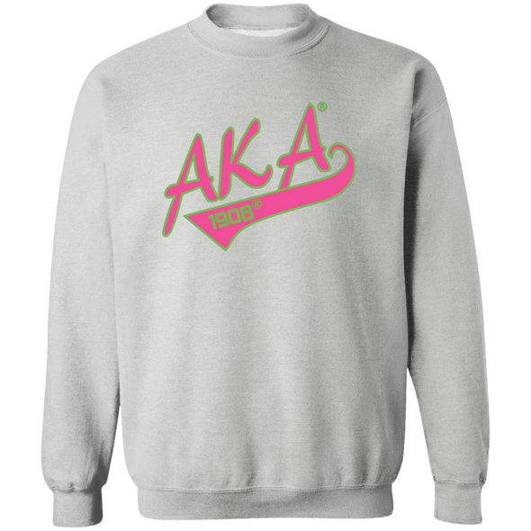 Alpha Kappa Alpha Screen Printed Crewneck Sweatshirt