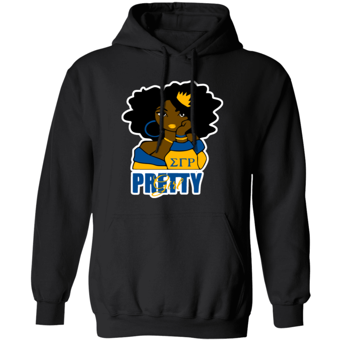 Sigma Gamma Rho Screen Printed  Hoodie