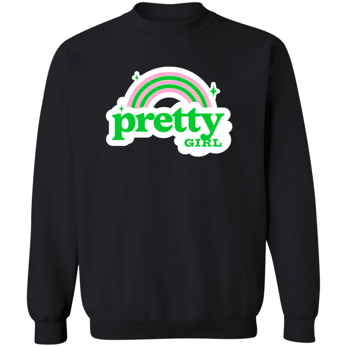 Alpha Kappa Alpha Crewneck Pullover Sweatshirt - My Greek Letters