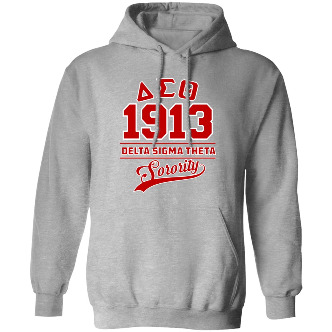 Delta Sigma Theta Hoodie Paraphernalia Screen Printed Unisex