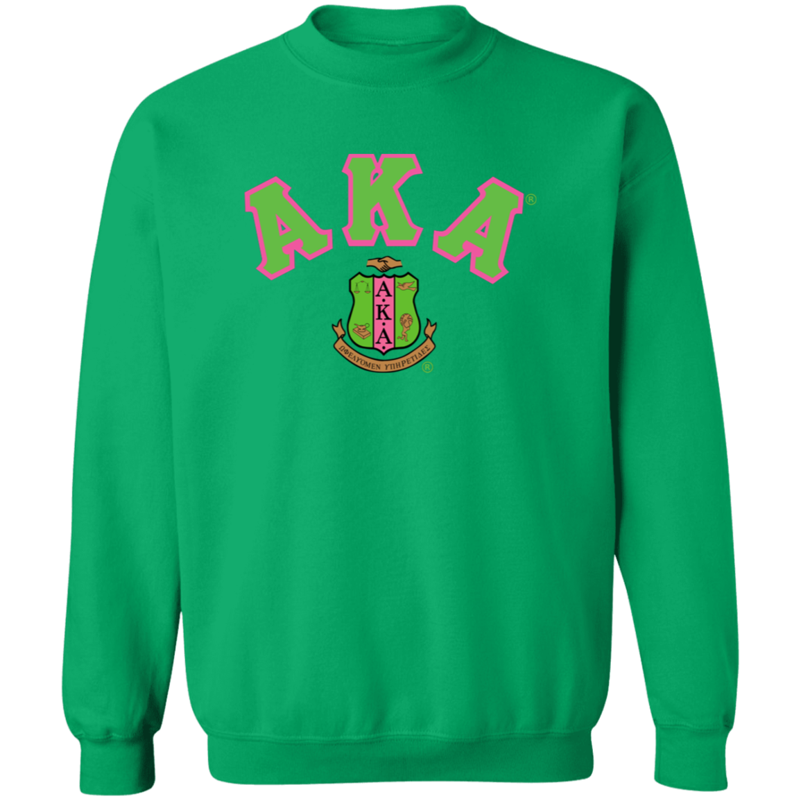 Alpha Kappa Alpha Crewneck Pullover Sweatshirt